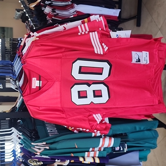VINTAGE JERRY RICE SAN FRANSISCO 49ERS THROWBACK JERSEY - Picture 2 of 4